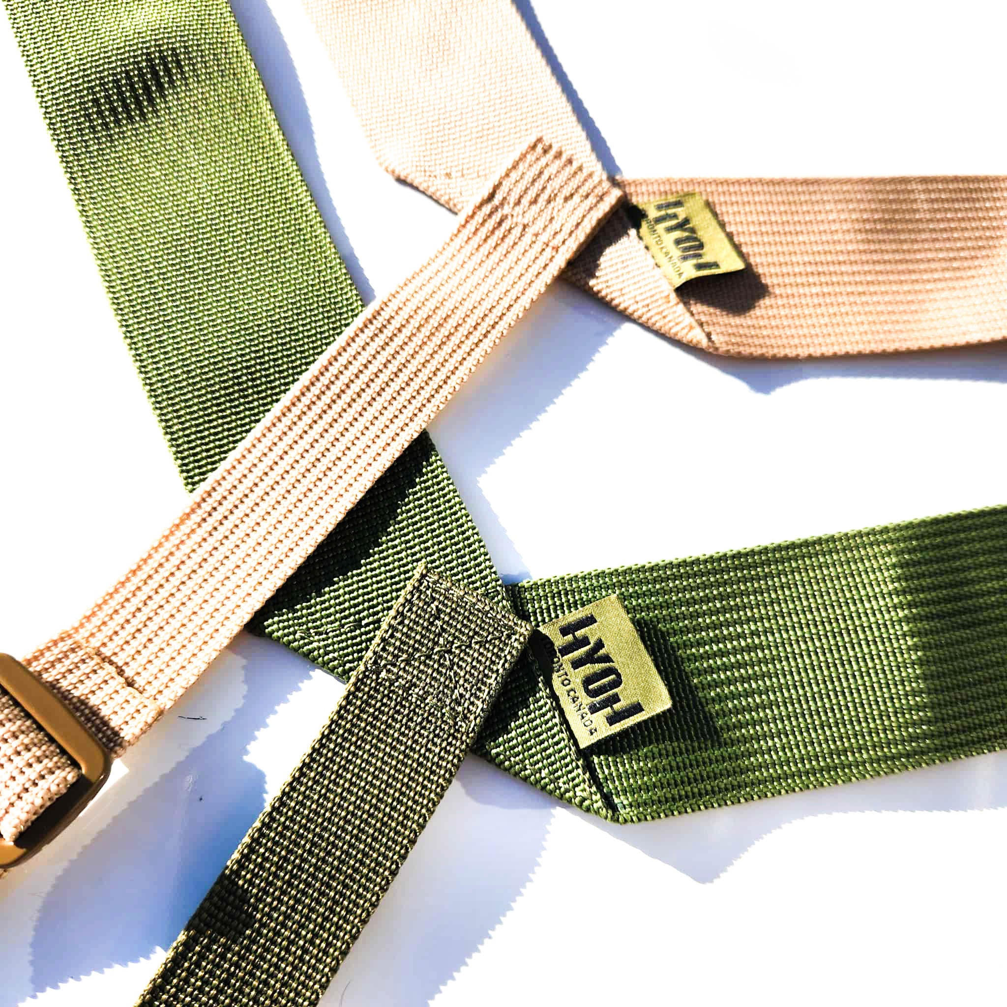 101 Jim Straps - Tan and Army Green