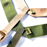 101 Jim Straps - Tan and Army Green