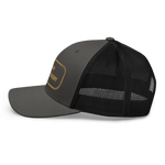 Black and Charcoal FTE Cap Side