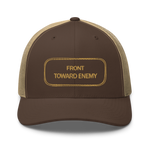 Brown and Tan FTE Cap Side