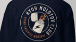 Navy sweat Molotov Logo